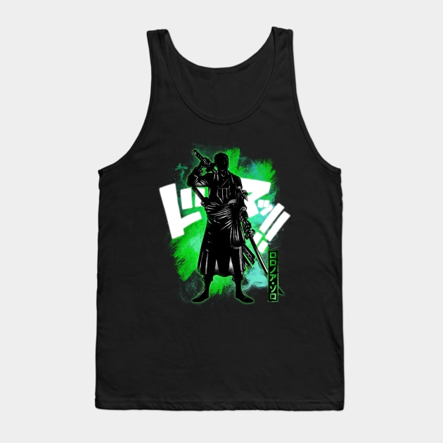 Crimson Pirate Hunter Tank Top by FanFreak